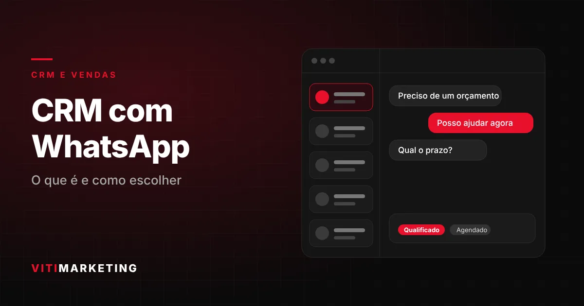 CRM com WhatsApp: o que é, como funciona e como escolher